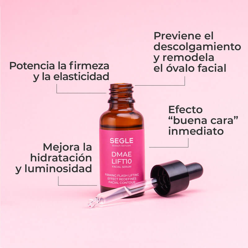 Pack DMAE Lift 10 + Exfoliante AHA/BHA + Solar SPF50